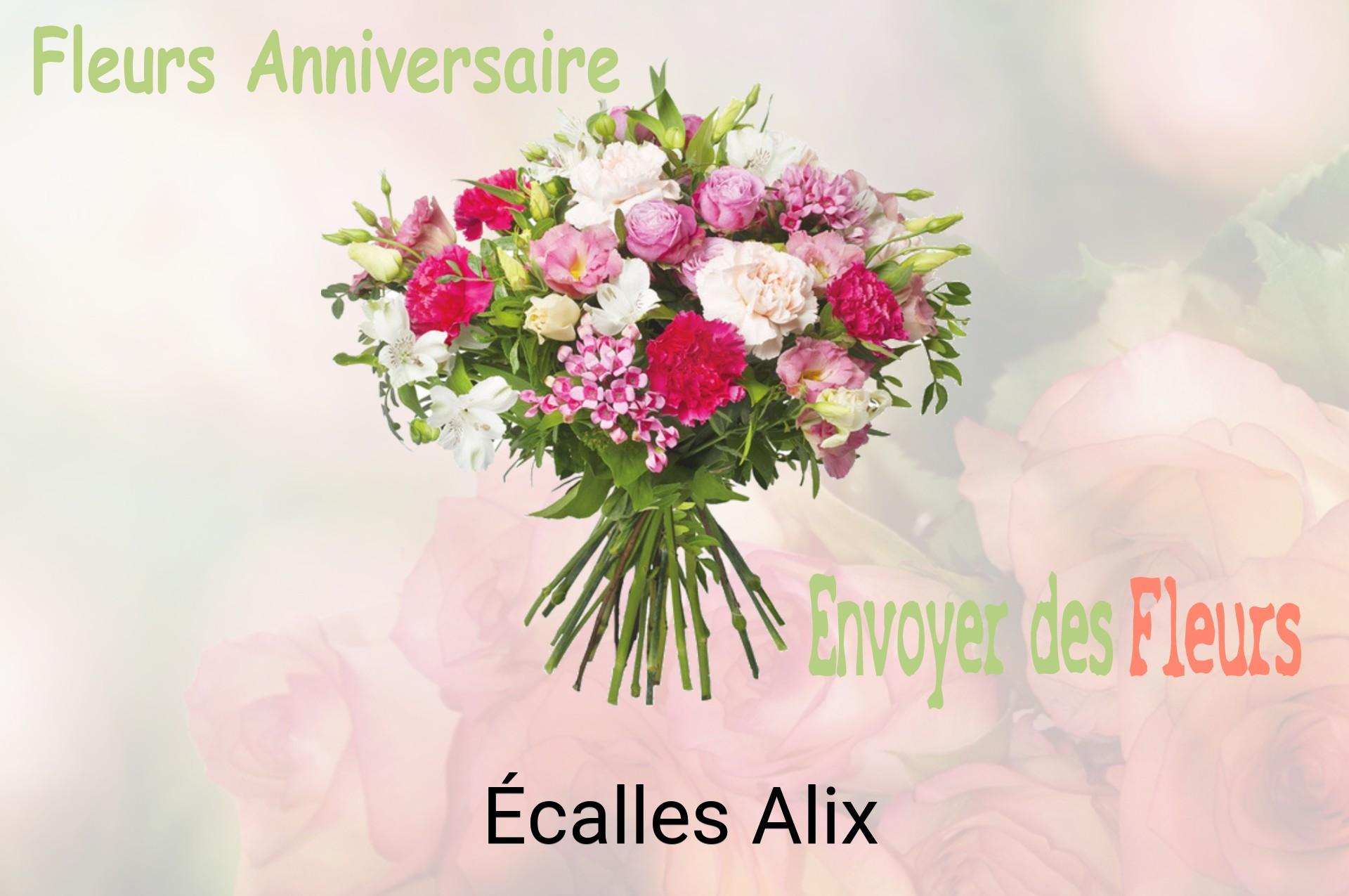Bouquet de fleurs d’anniversaire livré à Écalles-Alix